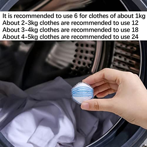 6pc Pet Hair Remover for Laundry Lint Remover Washing Balls Reusable Dryer Ba...