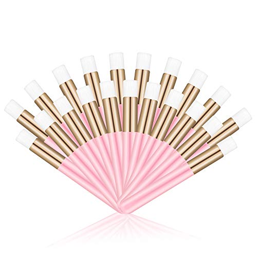 10 Pcs Pink Lash Shampoo brushes Cosmetic Brushes Peel Off Blackhead Brush Re...