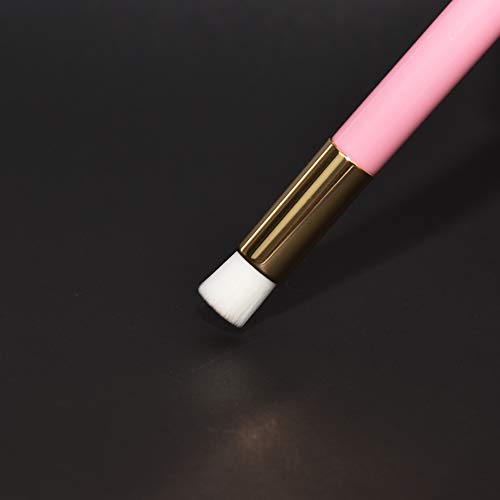 10 Pcs Pink Lash Shampoo brushes Cosmetic Brushes Peel Off Blackhead Brush Re...