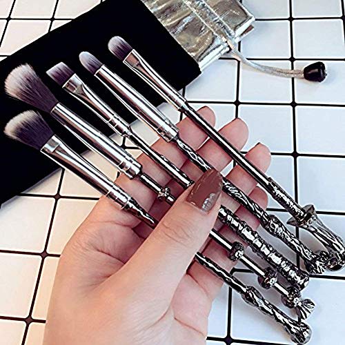 Wizard Wand Potter Makeup Brushes, 5sets Potter Makeup brushes Magic for Foun...