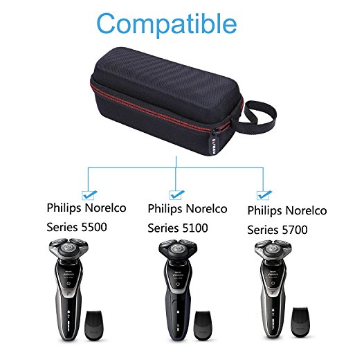 LTGEM Case for Philips Norelco Electric Men Shaver Series 2100 2300 3500 6800...