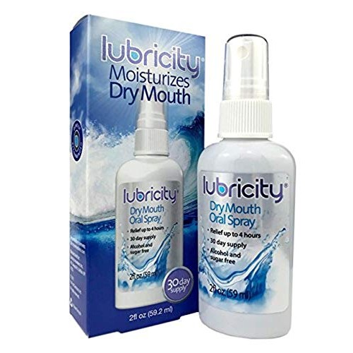 Lubricity Dry Mouth Spray, Premium Product with Hyaluronic Acid, Sugar-Free, ...