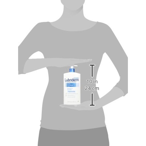 Lubriderm Daily Moisture Hydrating Unscented Body Lotion with Vitamin B5 for ...