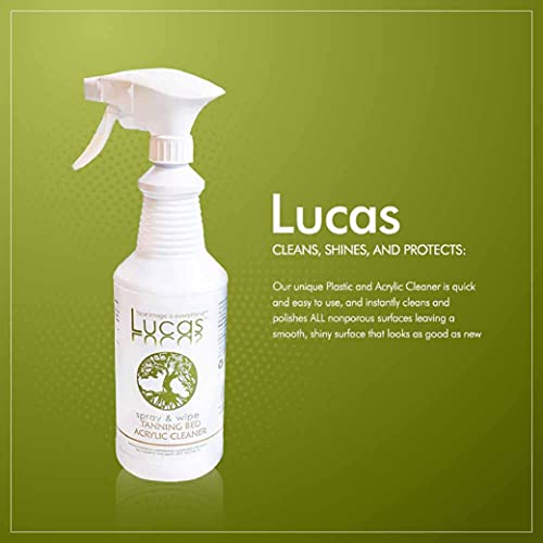 Lucas Acrylic and Plastic Cleaner, 32 Ounce