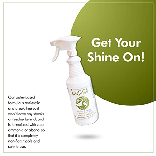 Lucas Acrylic and Plastic Cleaner, 32 Ounce