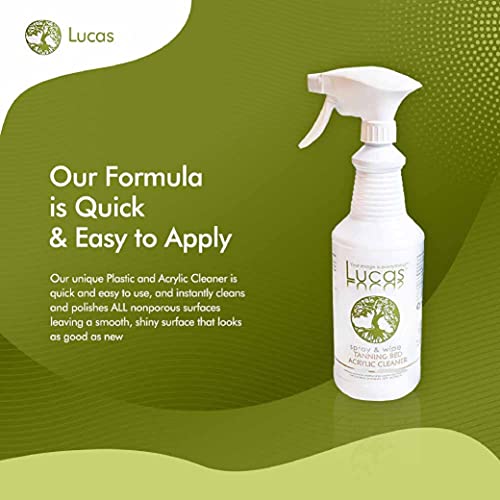 Lucas Acrylic and Plastic Cleaner, 32 Ounce