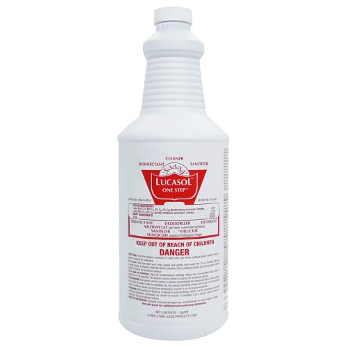 LUCASOL ONE Step Hospital Grade Disinfectant (32 Ounce)