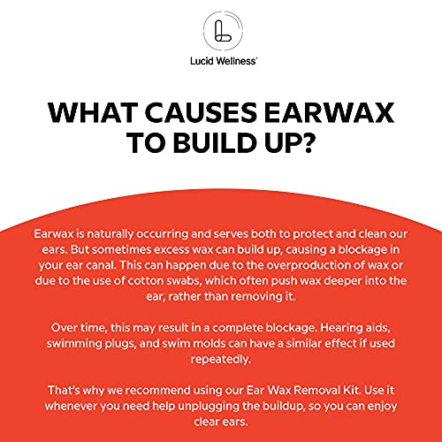 Lucid Wellness: Ear Wax Removal Kit With 6.5% Urea Hydrogen Peroxide Drops (0...