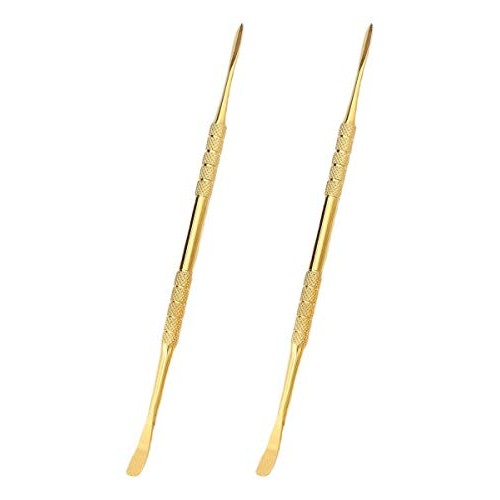 Gold Wax Carving Ear Tool Stainless Steel 4.75" - Major Key to Success (2-Pack)