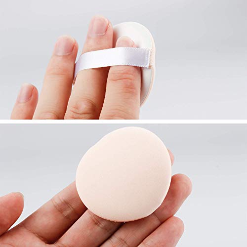 Luckycivia 2.2 Inch 20 Pieces Cosmetic Powder Puff, Soft Sponge Foundation Ma...