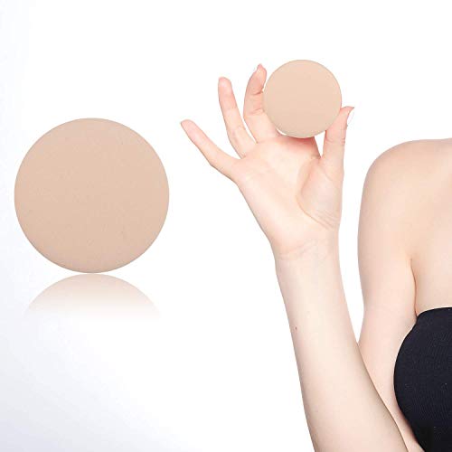 Luckycivia 2.2 Inch 20 Pieces Cosmetic Powder Puff, Soft Sponge Foundation Ma...