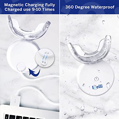 Luelli Teeth Whitening Kit with 32 LED Lights | Teeth Whitener for Sensitive ...