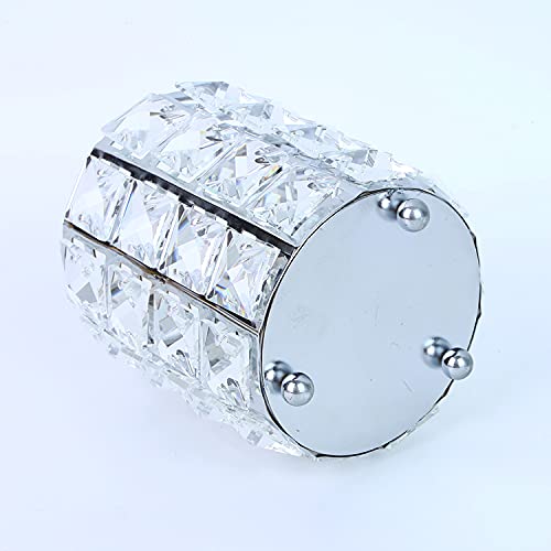 Makeup Brush Holder Organizer Golden Crystal Bling Personalized Gold Comb Bru...