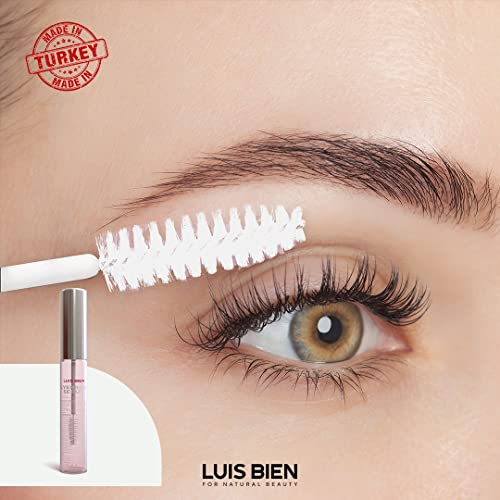 Eyelash Eyebrow Growth Serum Enhancer Kit by LUIS BIEN Boost Lashes And Brows...