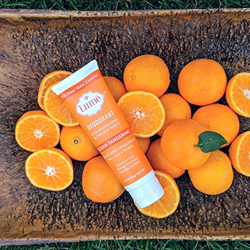 Lume Natural Deodorant - Underarms and Private Parts - Aluminum Free, Baking ...
