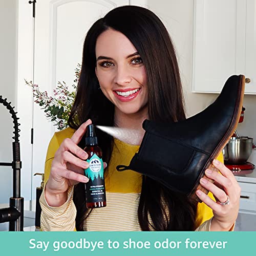 Lumi Outdoors Natural Shoe Deodorizer Spray & Odor Eliminator - Extra Strengt...