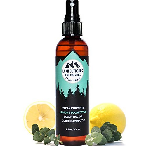 Lumi Outdoors Natural Shoe Deodorizer Spray & Odor Eliminator - Extra Strengt...