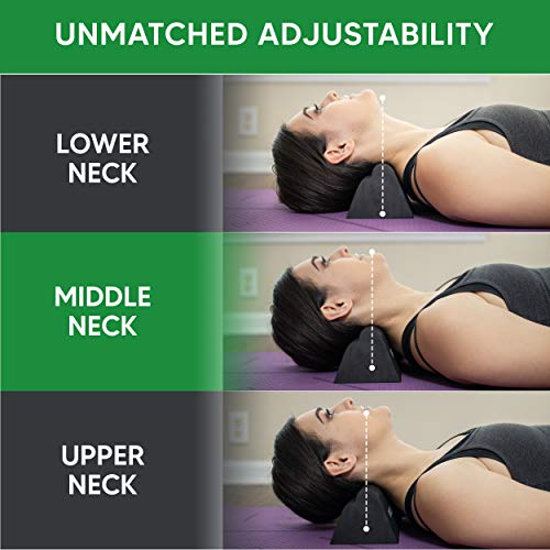 Lumia Wellness Cervical Orthotic Traction Block | Firm | Spinal & Neck Alignm...