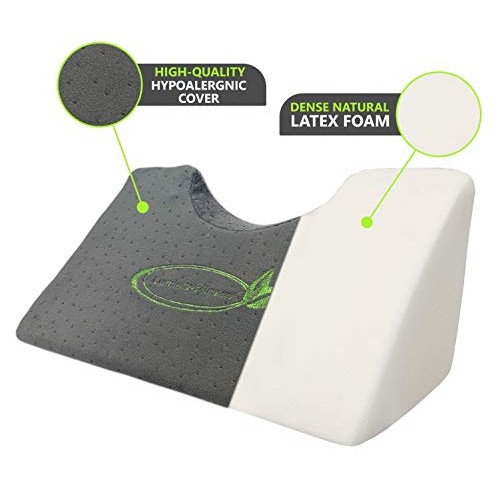Lumia Wellness Cervical Traction Wedge Pillow - Neck and Shoulder Relaxer - G...