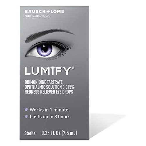 LUMIFY Redness Reliever Eye Drops 0.25 Ounce (7.5mL)