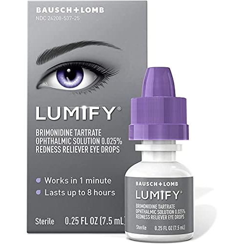 LUMIFY Redness Reliever Eye Drops 0.25 Ounce (7.5mL)