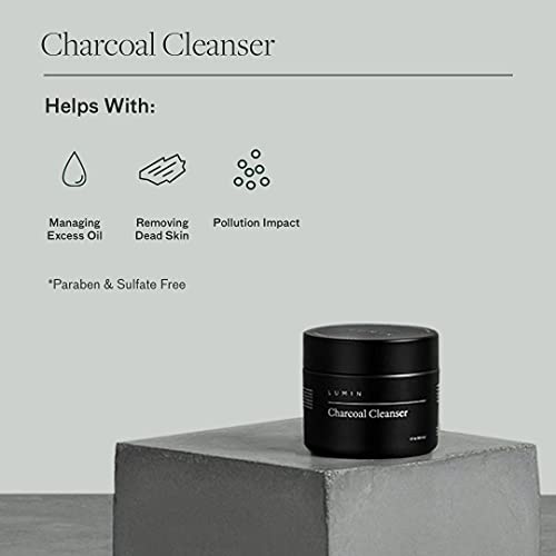 Lumin - Classic Maintenance Set - Skin Care Kit for Men - Charcoal Face Wash,...