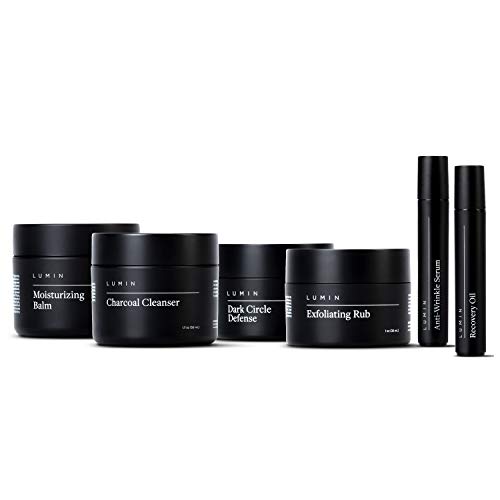 The Complete Skincare Gift Set for Men: 6 Piece Kit to Help with Clogged Pore...