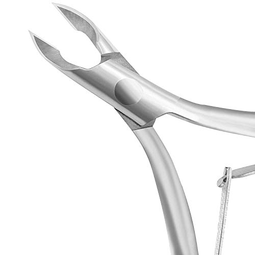 Cuticle Nipper with Cuticle Pusher Stainless Steel Cuticle Dead Skin Trimmer ...
