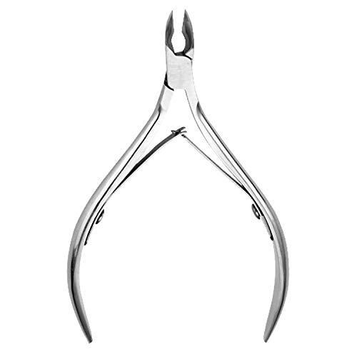Cuticle Nipper with Cuticle Pusher Stainless Steel Cuticle Dead Skin Trimmer ...