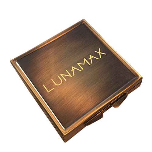 Trustex Strawberry + Brass Lunamax Pocket Case, Flavored Lubricated Latex Con...