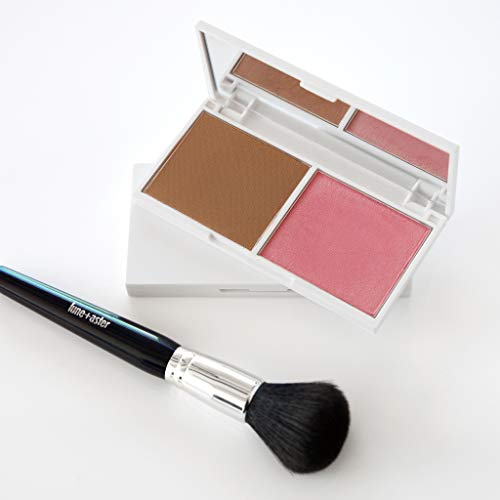 Lune+Aster Dusk Bronzer & Blush Palette - Bronzer and blush duo creates a sun...