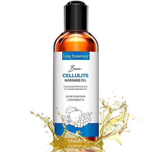Anti Cellulite Massage Oil, All-Natural Ingredients for Cupping Massage to He...