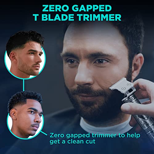 LURNOFY Hair Clippers for Men, Professional Hair Beard Trimmer, Cordless Zero...