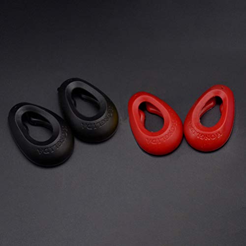 Lurrose 2 Pairs Silicone Hair Dye Ear Cover Waterproof Ear Protector Caps Hai...