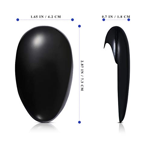 Lurrose 20Pcs Hair Dye Earmuffs Plastic Ear Protectors Waterproof Ear Caps Ha...