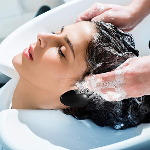 Lurrose 20Pcs Hair Dye Earmuffs Plastic Ear Protectors Waterproof Ear Caps Ha...