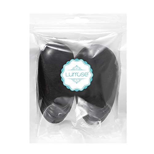Lurrose 20Pcs Hair Dye Earmuffs Plastic Ear Protectors Waterproof Ear Caps Ha...