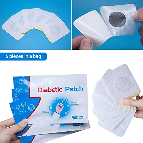 60 Pcs/10Bag Diabetes Plasters Natural Herbs Diabetic Plaster High Blood Suga...