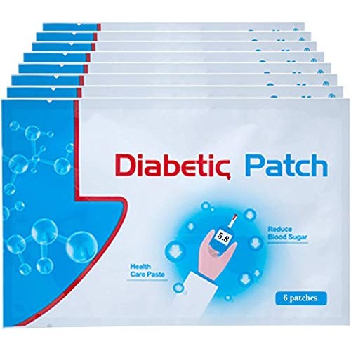 60 Pcs/10Bag Diabetes Plasters Natural Herbs Diabetic Plaster High Blood Suga...