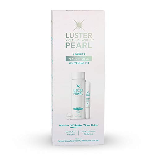 Luster Premium White 2-Minute Pearl Infused Teeth Whitening Kit, Fast Teeth W...