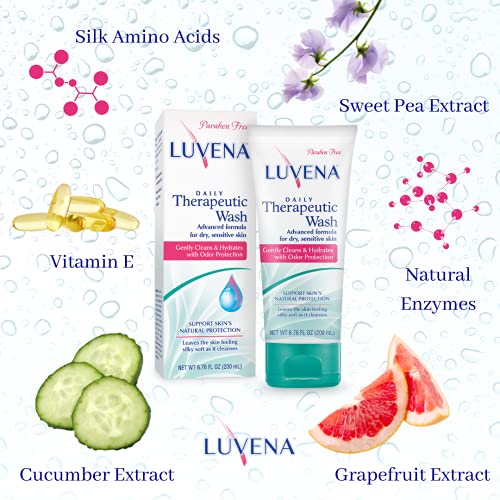 Luvena Personal Wash - Intimate Wash for Women - Gentle Feminine Wash to Help...