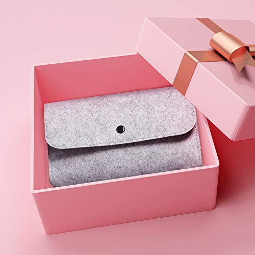 LUXAZA 15PCS Professional Makeup Brush Set,Sparkling Crystal Style Makeup Bru...