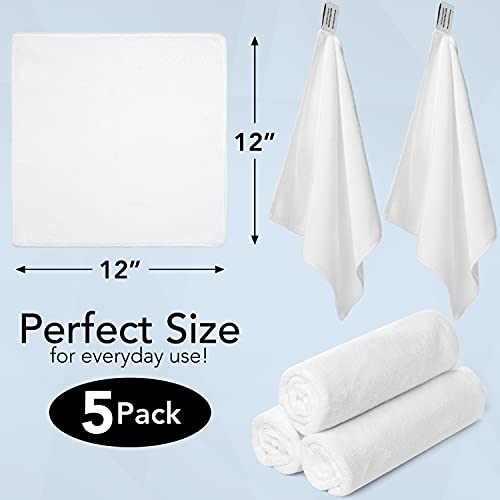 Microfiber Face Cloth Washcloth for Body - Ultra Soft Makeup Remover Cloth - ...