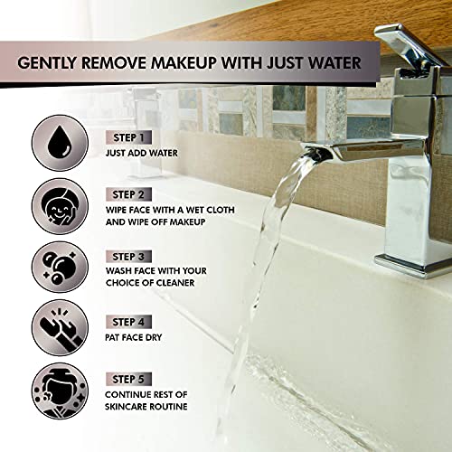 Microfiber Face Cloth Washcloth for Body - Ultra Soft Makeup Remover Cloth - ...