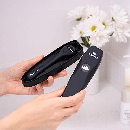 Luxeade Derma Roller 0.25 mm Microneedle Roller for Face Body Beard Hair Grow...