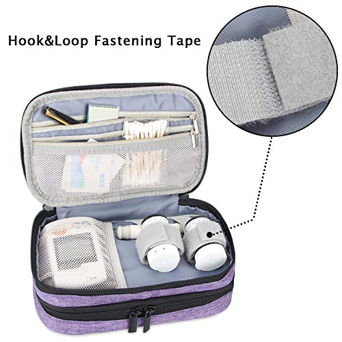 Luxja Insulin Travel Case, Double Layer Insulin Bag for Insulin Pens, Glucose...