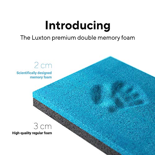 Luxton Home Premium Memory Foam Massage Table - Easy Set Up - Foldable & Port...