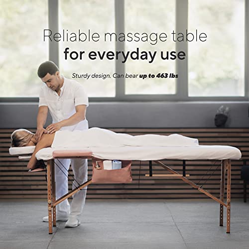 Luxton Home Women’s Premium Memory Foam Massage Table With Custom Breast Hole...