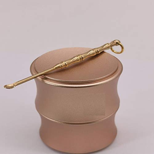 4Pcs Ear Pick Ear Curette Cleaner Earwax Removal Cleaning Tools Brass Reusabl...