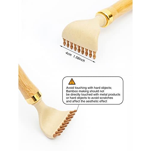 Lyanxinlei Back Scratcher for Men Women,Self-Therapeutic Bamboo Telescoping H...